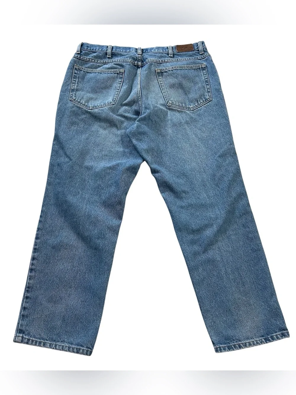 L.L. Beans Jeans Men’s 37X29 Blue Denim Classic Fit Straight Leg 100% Cotton